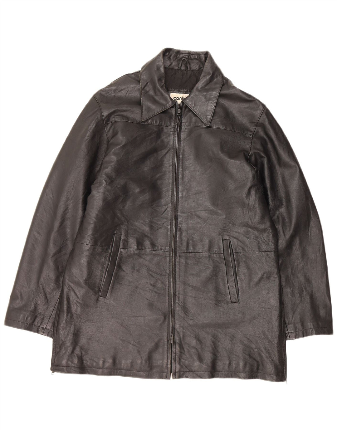 CONBIPEL Veste en cuir pour homme IT 44 XS Cuir noir