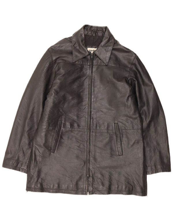 CONBIPEL Veste en cuir pour homme IT 44 XS Cuir noir