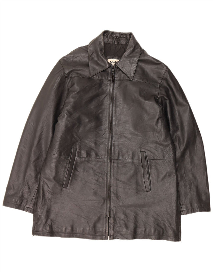 CONBIPEL Veste en cuir pour homme IT 44 XS Cuir noir