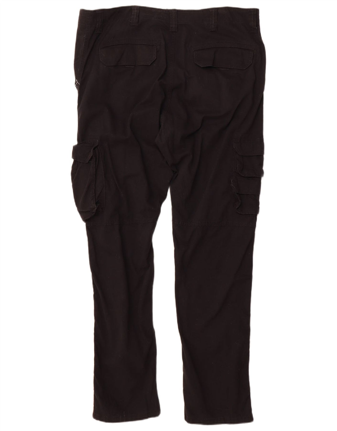 Wrangler Pantalon cargo fuselé régulier pour homme W38 L32 Coton noir