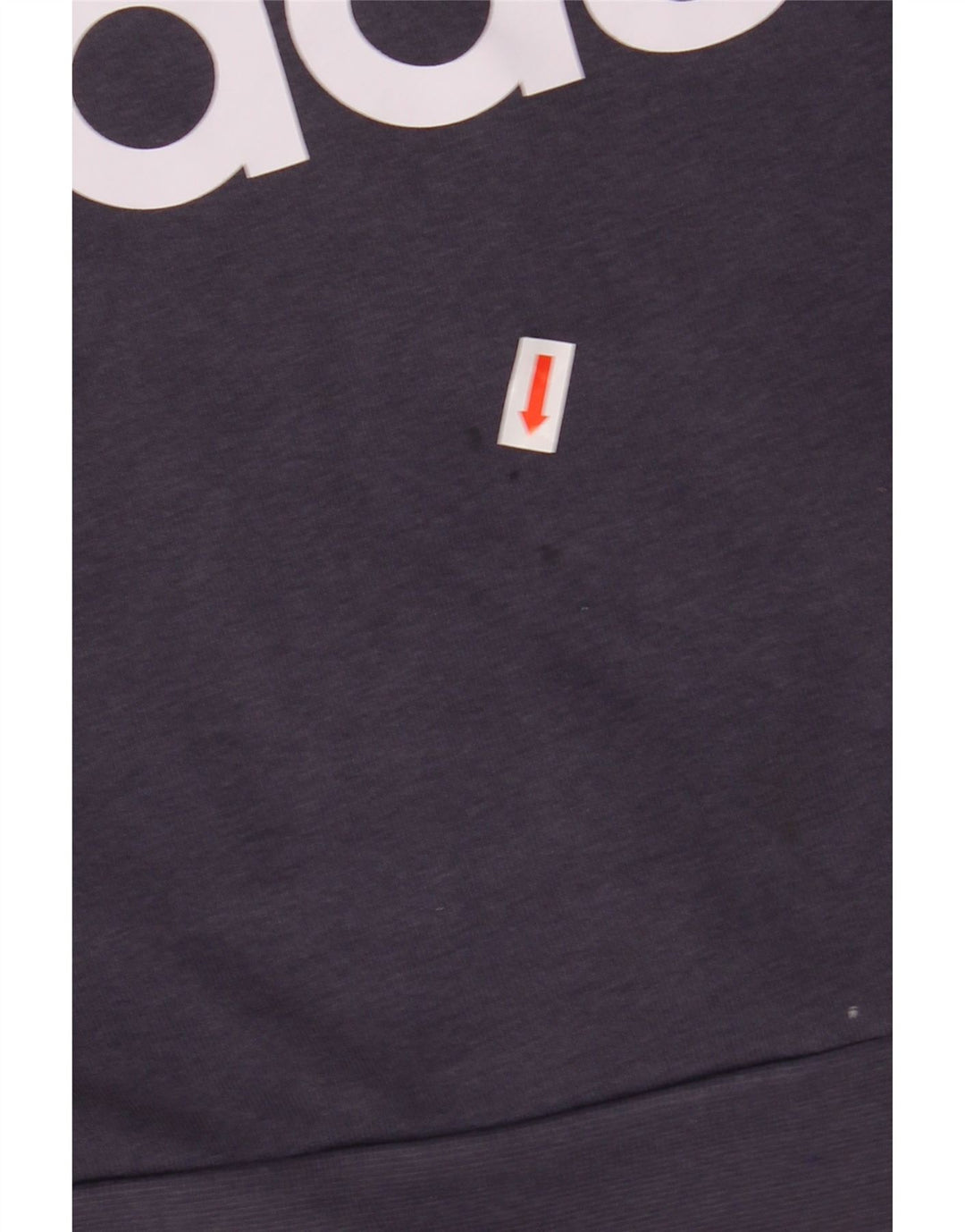 ADIDAS Sweatshirt Graphique Garçon 13-14 ans Bleu Marine Coton