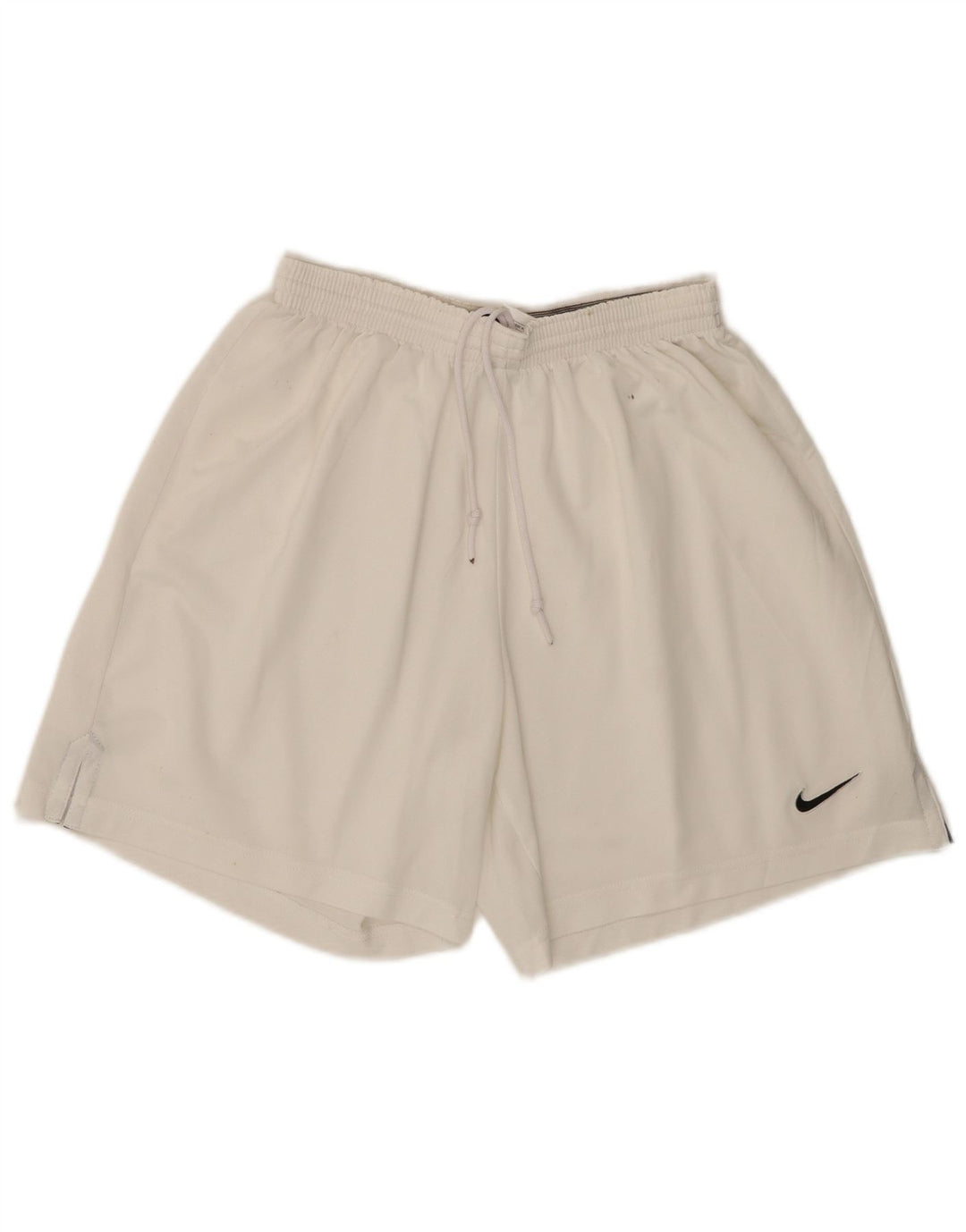 Nike Short de sport pour homme UK 42/44 Large Blanc Polyester