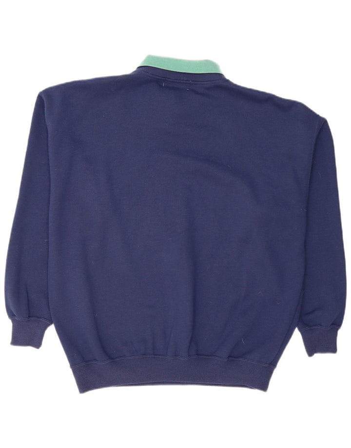Alice Collins Sweat-shirt pour homme Bleu marine moyen Argyle/Diamant