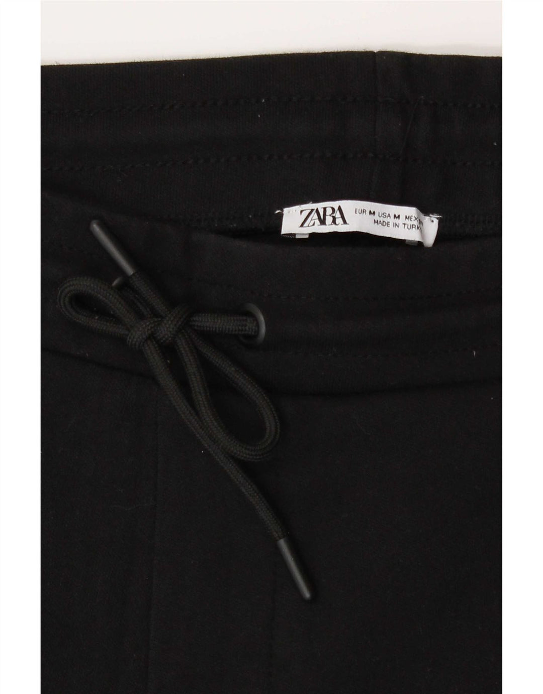 Zara Short Sport Homme Coton Noir Moyen