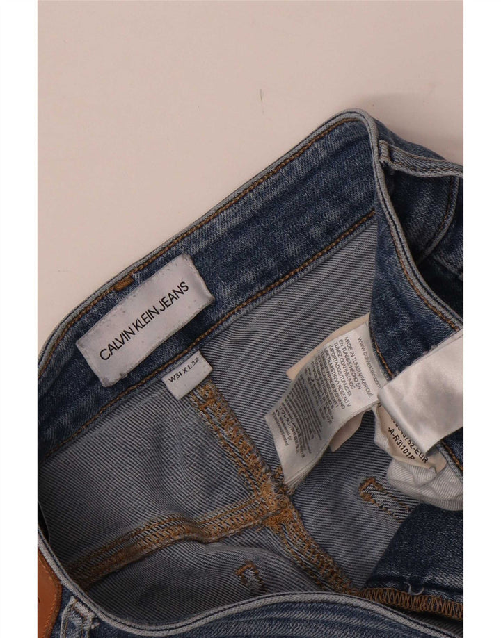 Calvin Klein Jean Slim Homme W31 L32 Bleu Coton