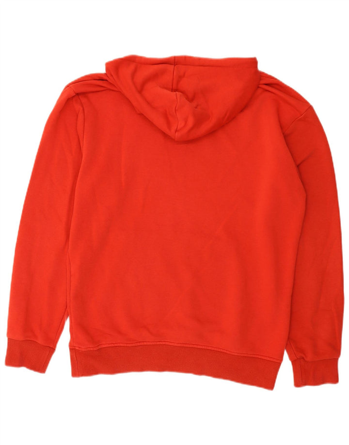 Puma Pull à capuche graphique homme petit rouge coton
