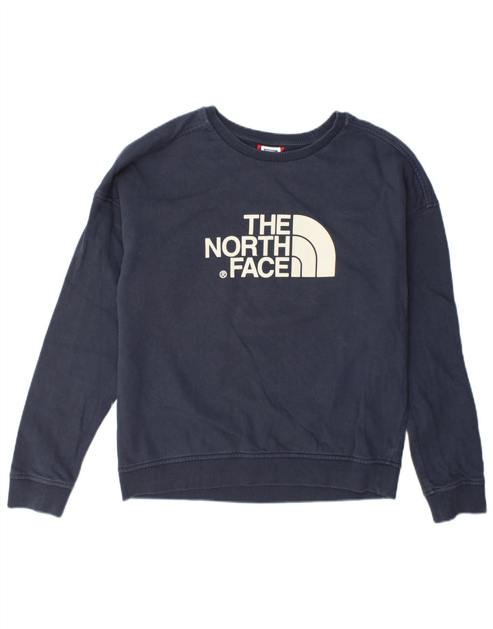 The North Face Sweat-shirt graphique pour femme UK 14 Bleu marine moyen