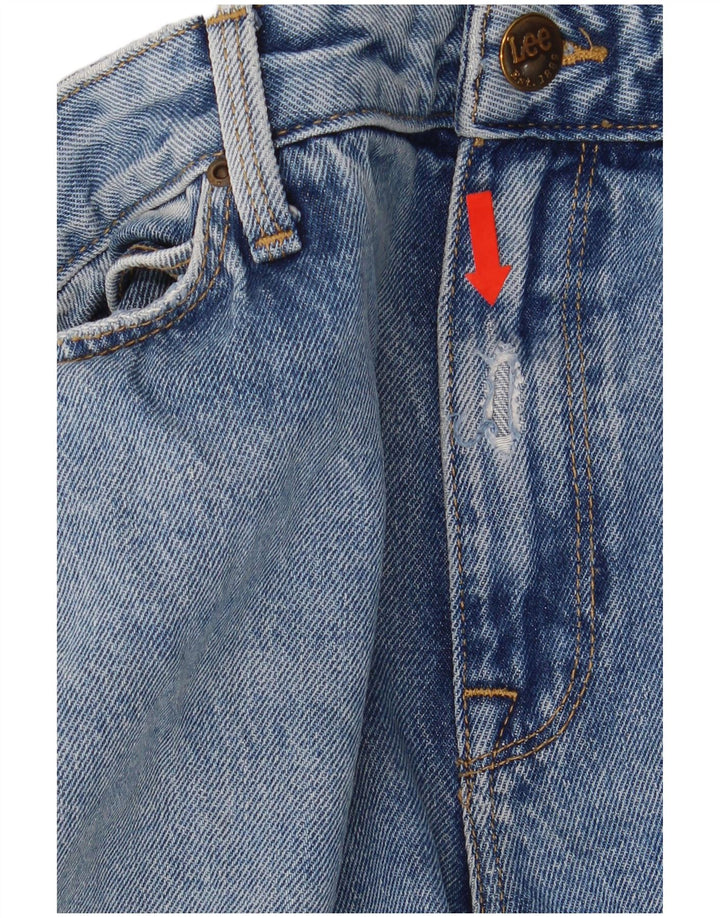 Lee Jean Mom Droit Homme W30 L31 Bleu Coton