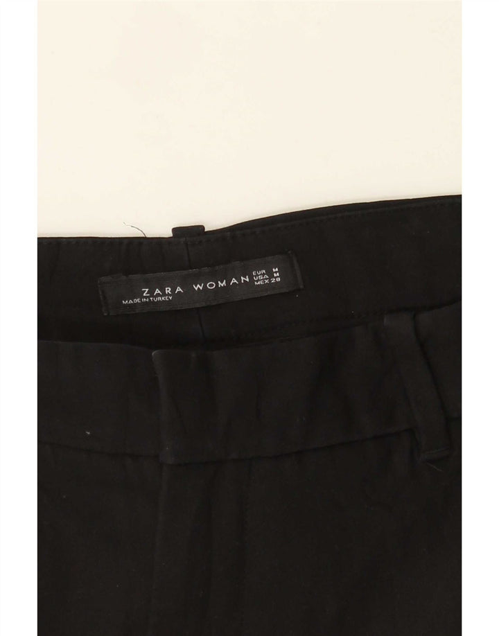 Zara Pantalon Chino Droit Femme Moyen W28 L27 Noir