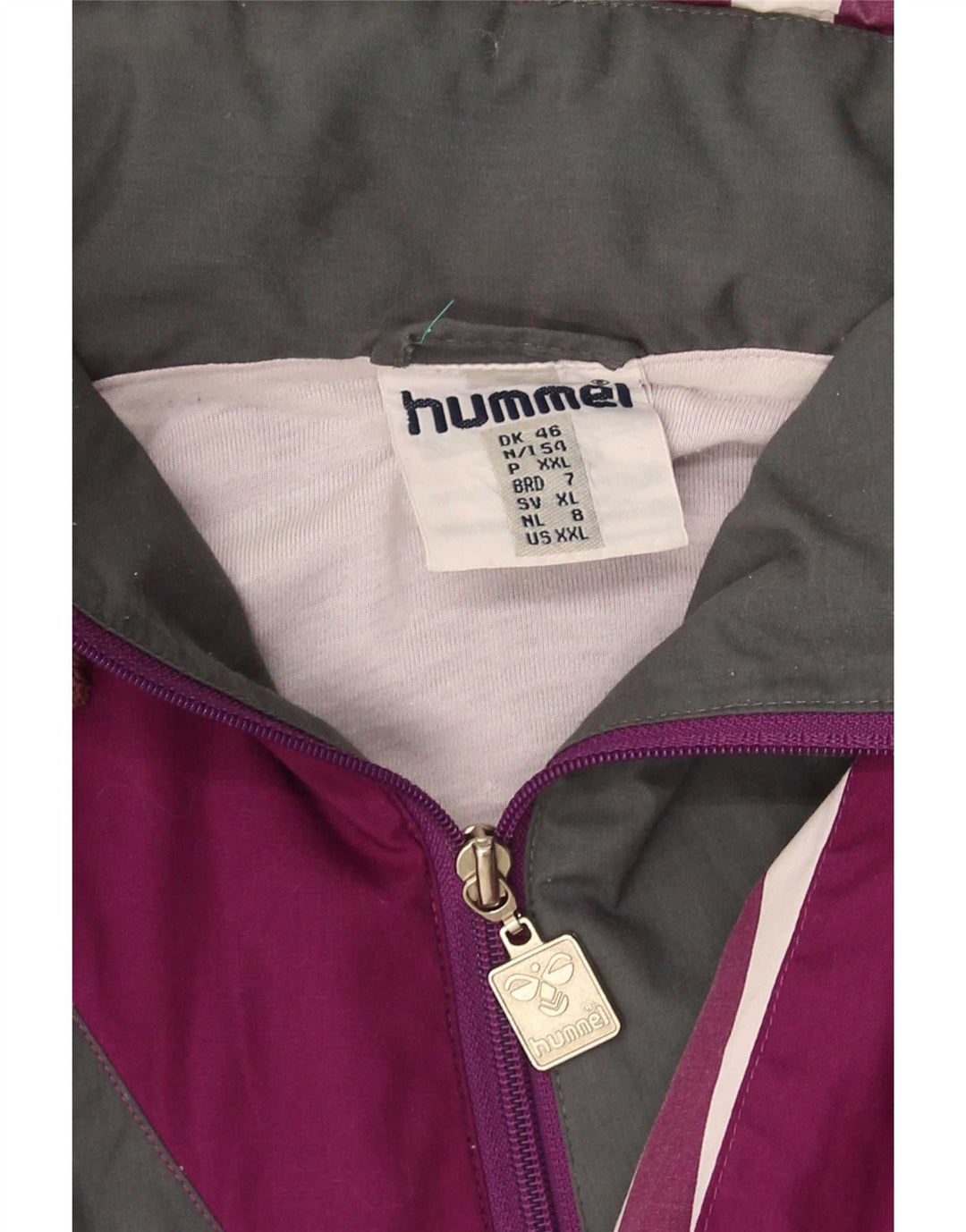 Hummel Pull Graphique Survêtement Top Veste 2XL Violet Colorblock pour Homme