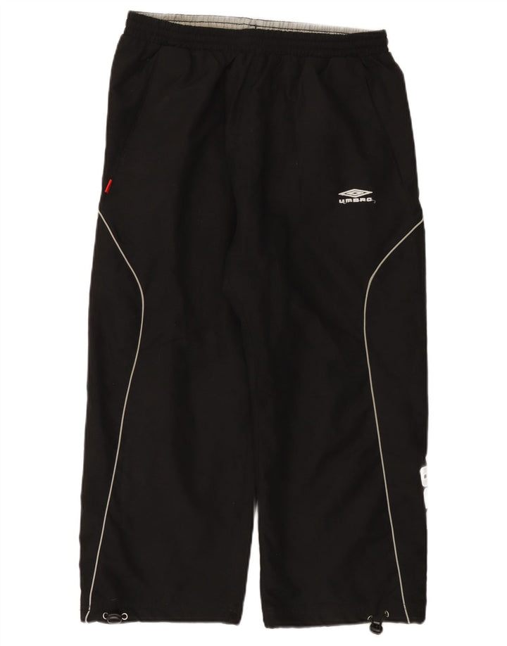 Umbro Pantalon de Survêtement Graphique Homme Noir Moyen Polyester