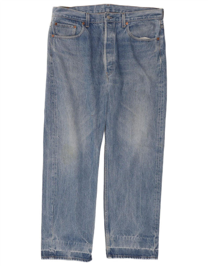 Levi's Jean Droit 501 Homme Bleu W38 L29 Coton