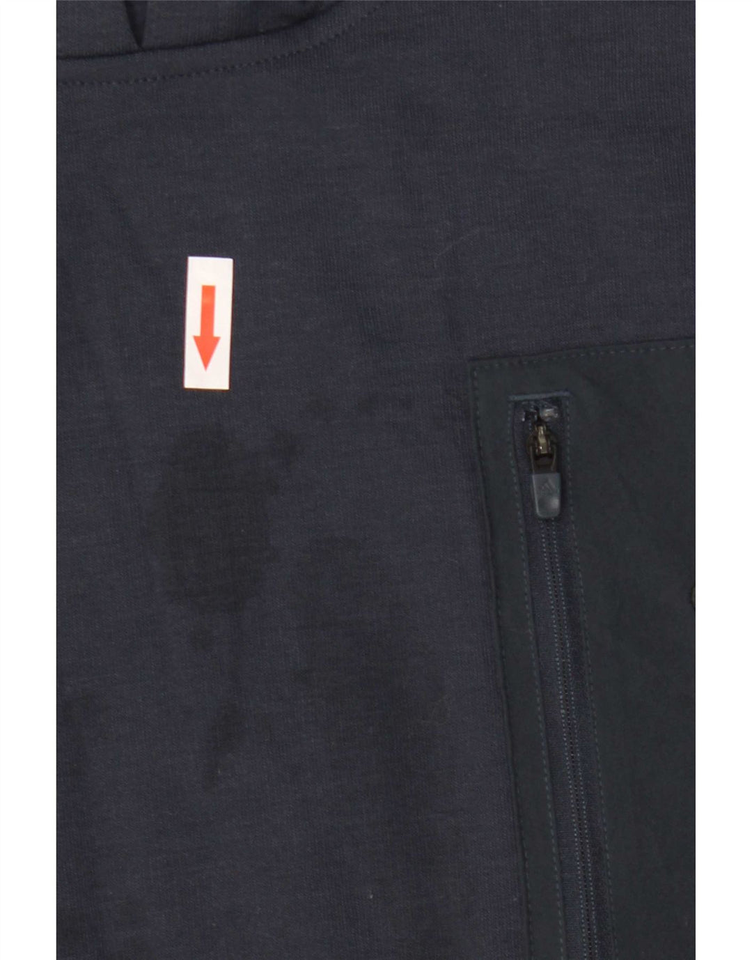 Adidas Pull à capuche pour homme XL Bleu marine Polyester