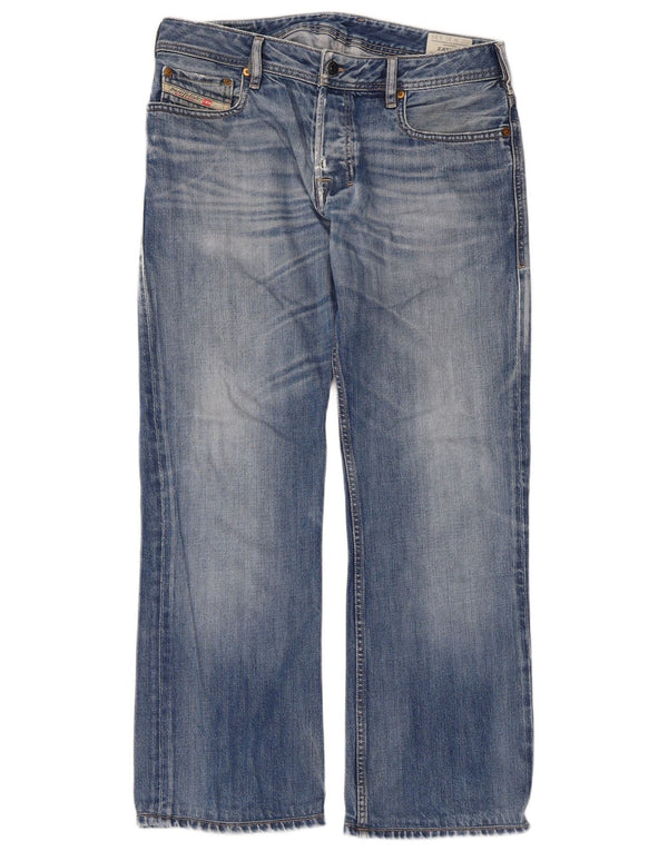 Diesel Jean Loose Homme W31 L34 Bleu Coton