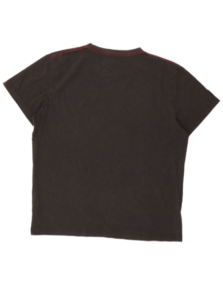 GANT T-Shirt Homme Top Large Noir Coton