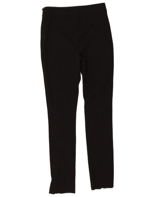 Reiss Pantalon décontracté slim pour femme UK 10 Small W28 L30 Noir Polyester