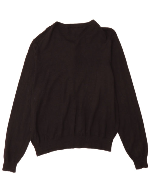 Marks & Spencer Pull Cardigan Femme UK 18 XL Noir Viscose