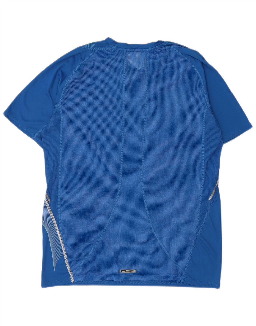 PUMA Mens Graphic T-Shirt Top Medium Blue
