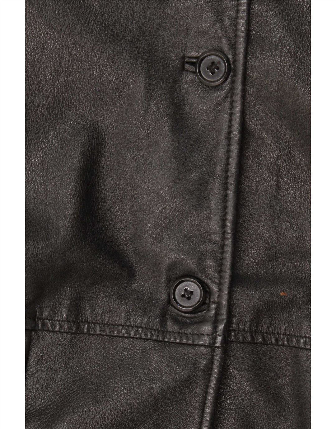 Conbipel Veste en cuir coupe ample pour femme IT 42 Noir moyen