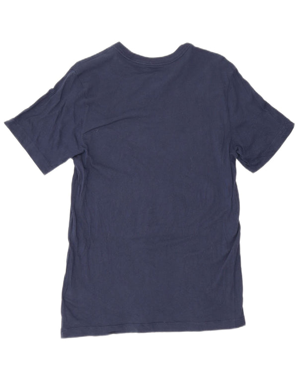 Nike T-shirt graphique pour homme en coton bleu marine Taille S