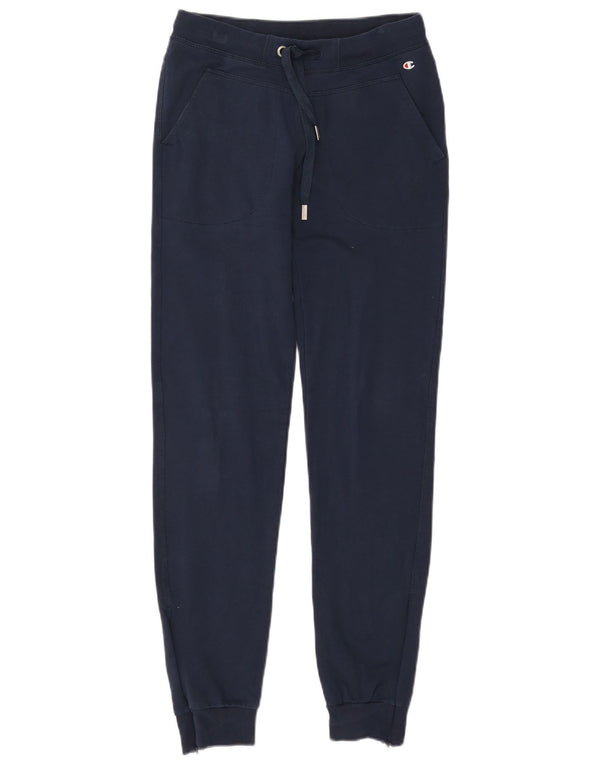 Champion Pantalon de survêtement pour femme Joggers UK 8 Small Bleu marine