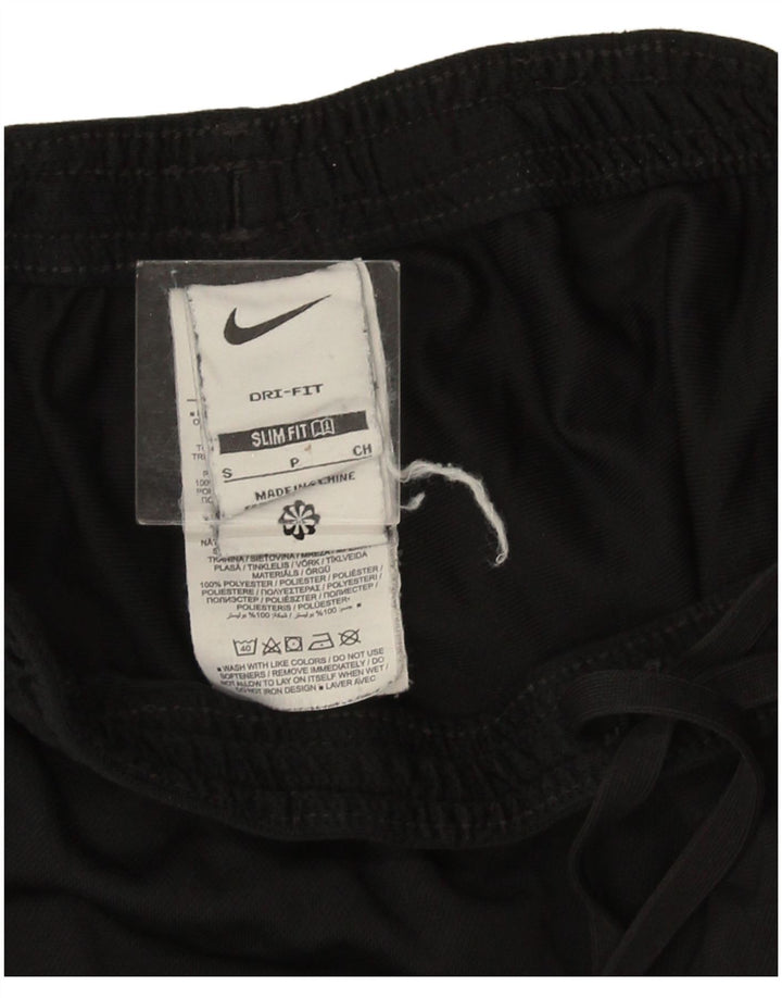 Pantalon de survêtement Nike Dri Fit Slim pour homme, taille S, en polyester color block noir