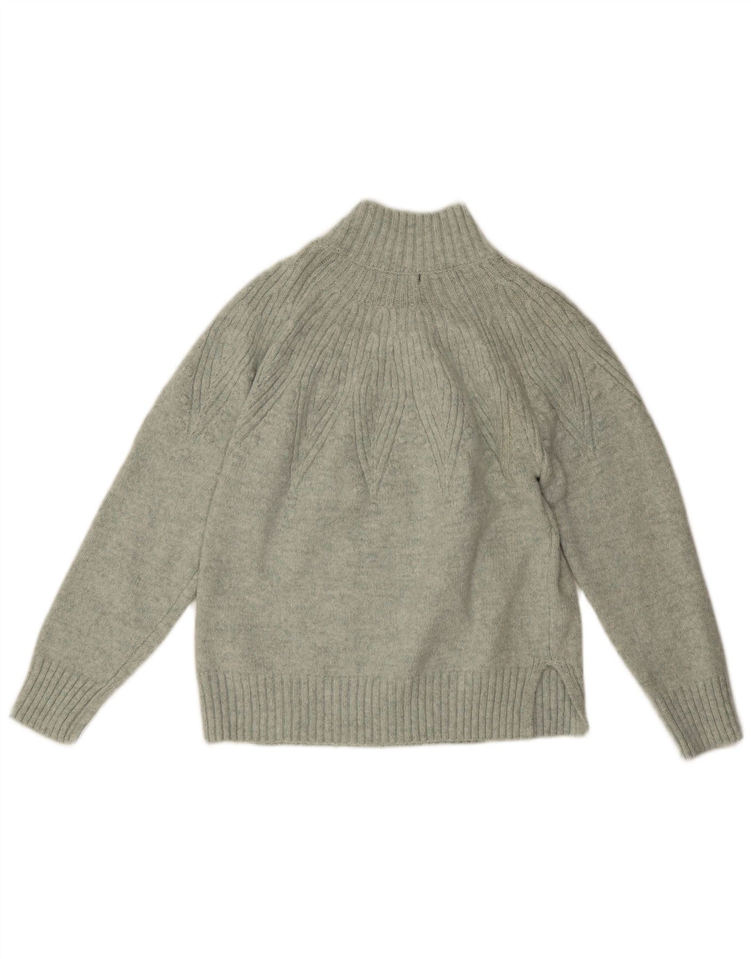 Marks & Spencer Pull col roulé pour femme UK 14 Vert moyen