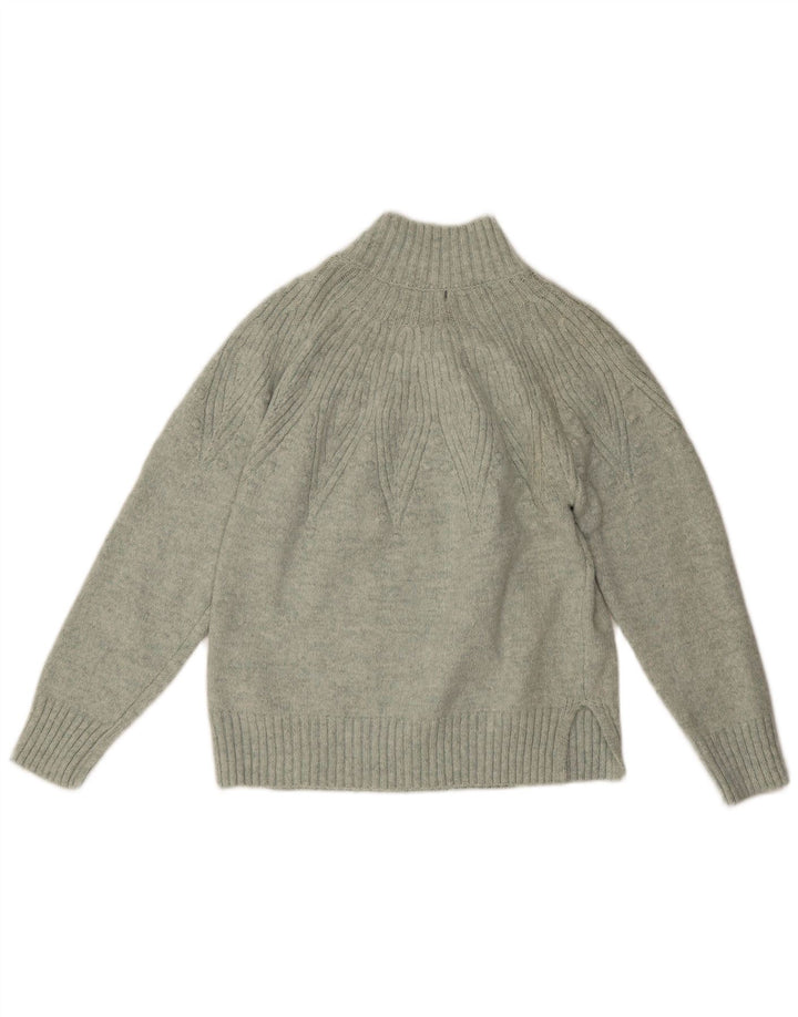 Marks & Spencer Pull col roulé pour femme UK 14 Vert moyen