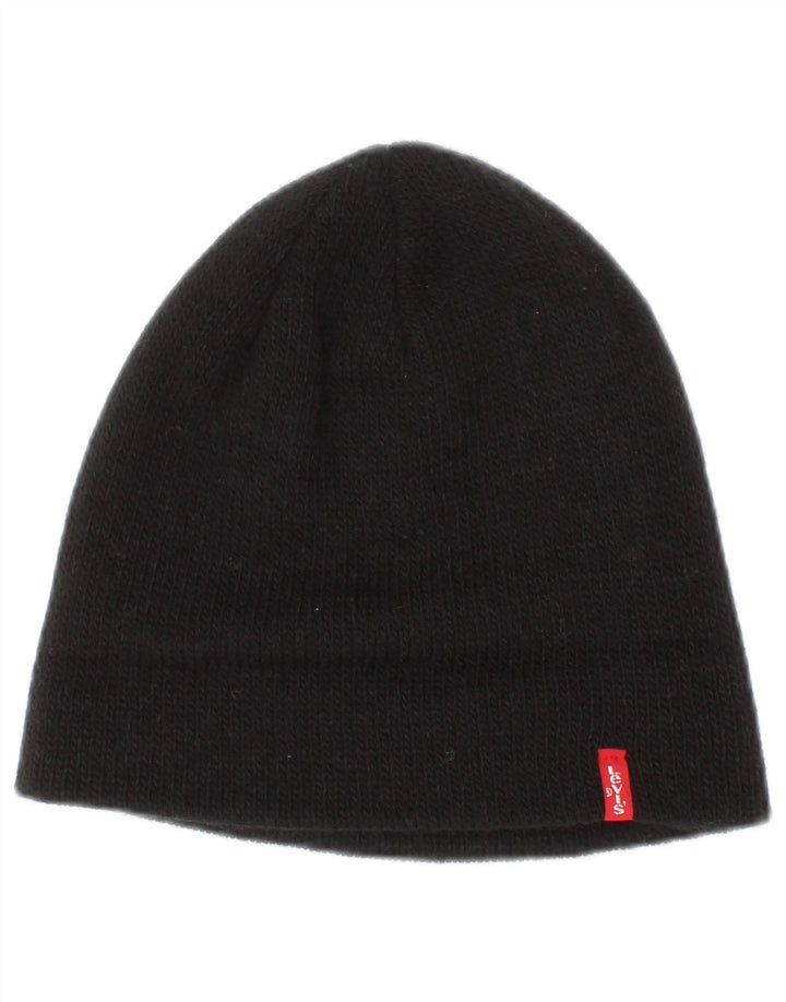 Levi's Bonnet Homme Taille Unique Acrylique Noir