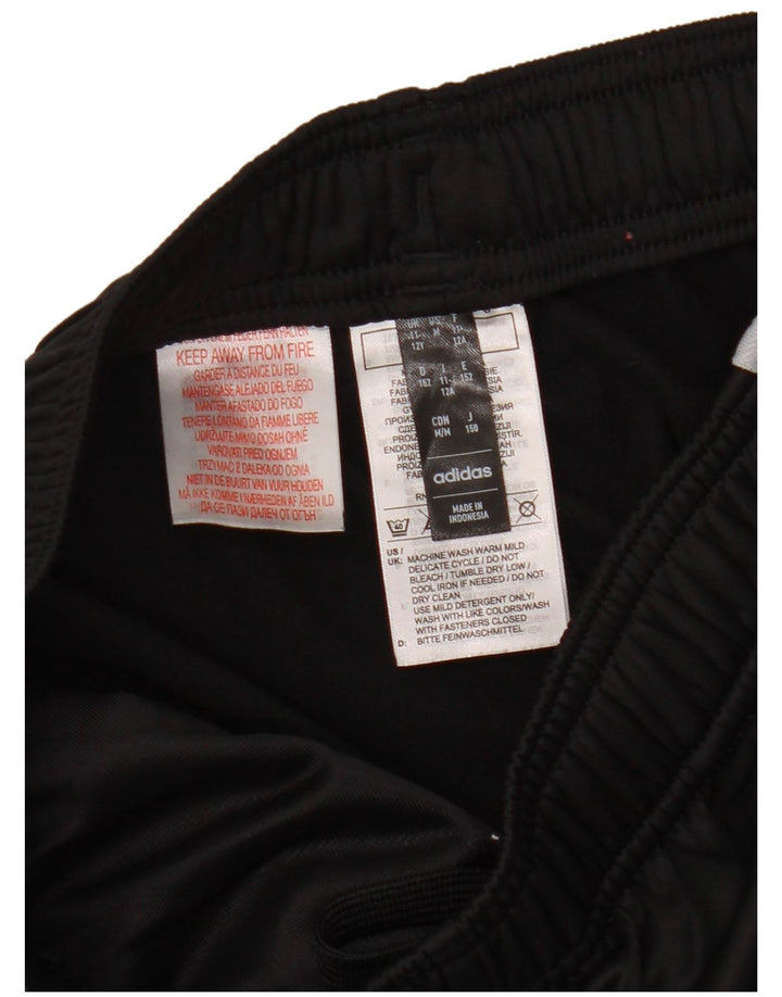 Adidas Pantalon de survêtement garçon 11-12 ans Noir Polyester