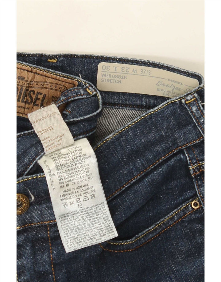 Jean Bootzee-St Regular Slim Bootcut Femme Diesel W23 L27 Bleu Marine