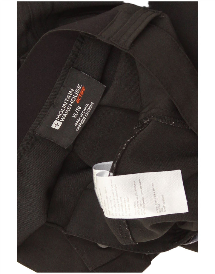 Mountain Warehouse Short Homme XL W40 Noir Polyester