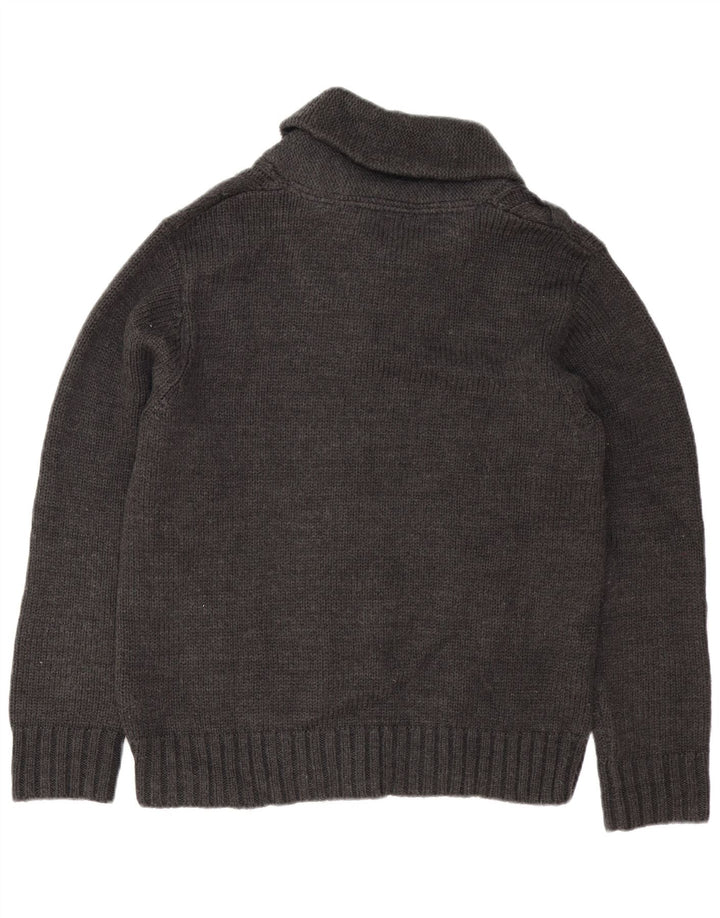 MARKS & SPENCER Pull à col châle autographe pour hommes, grand gris