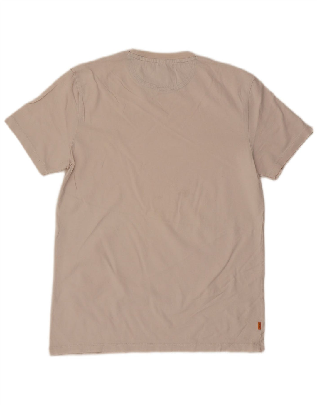 Timberland T-Shirt Slim Fit Homme Blanc Cassé