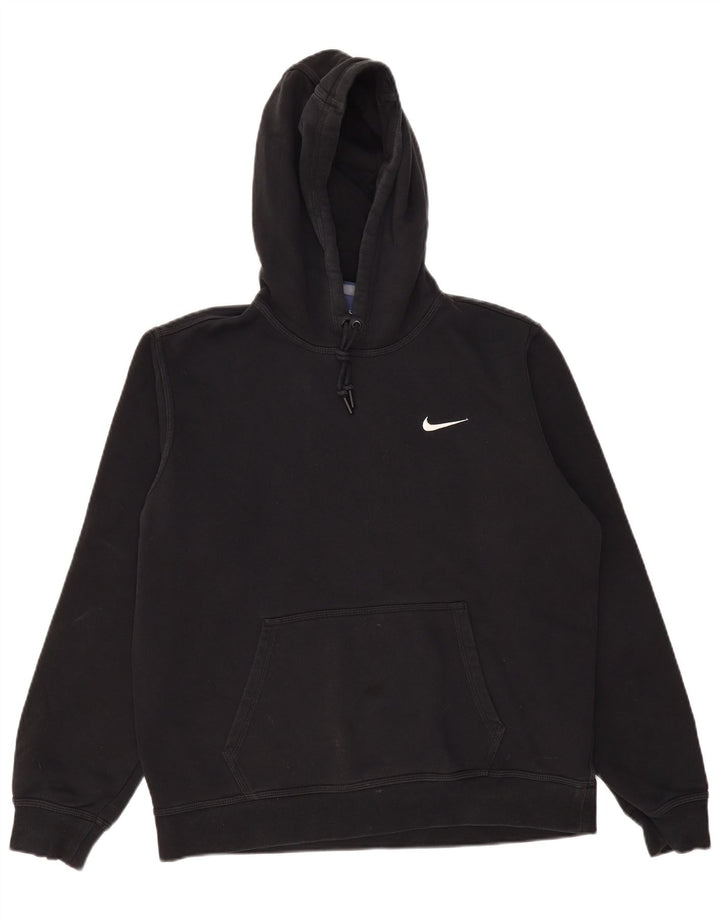 Nike Pull à capuche pour homme en coton noir Taille L
