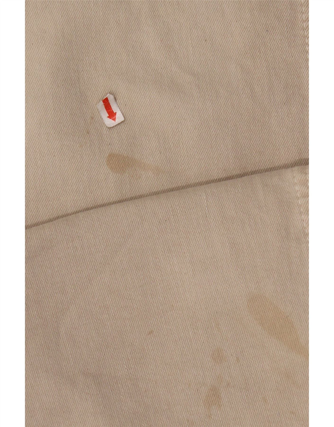 ZARA Femme The Marine Jean Large Taille Haute EU 34 2XS W24 L29 Beige