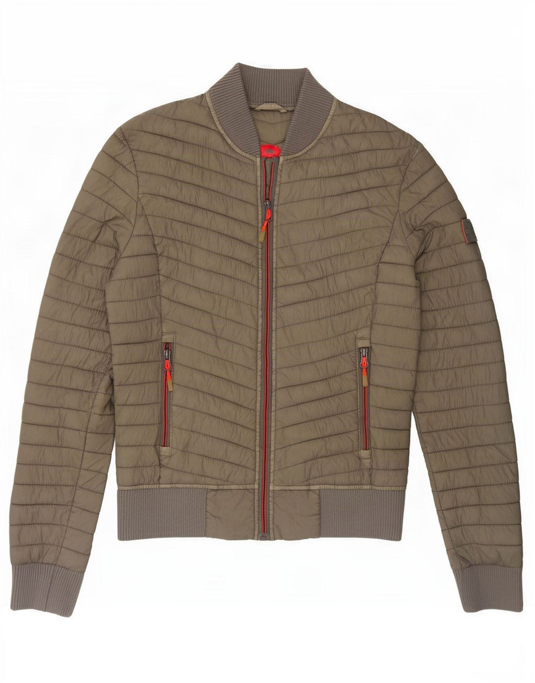 Superdry Veste rembourrée pour femme UK 6 XS Nylon kaki