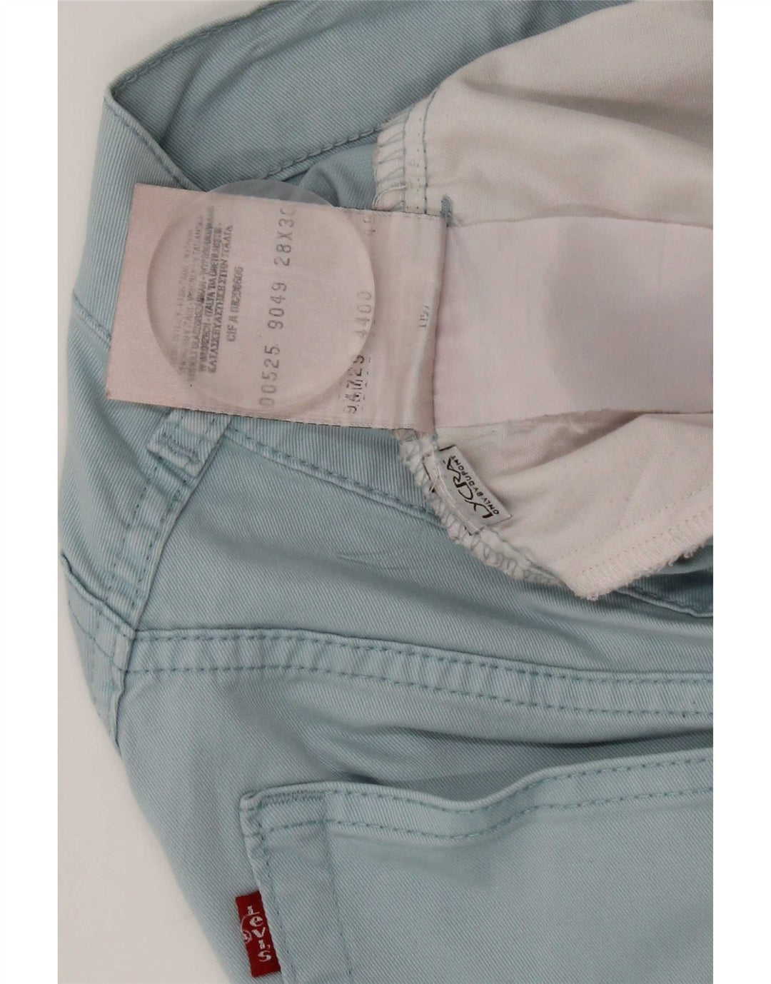 Levi's Pantalon Bootcut Casual Femme W28 L30 Bleu Coton