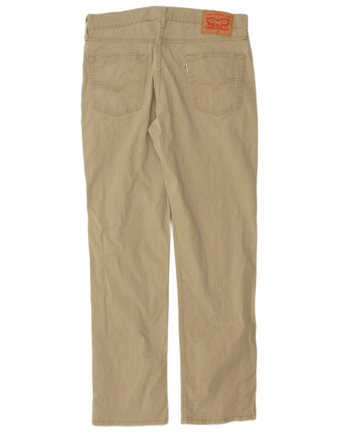 LEVI'S Pantalon Chino Droit Homme W32 L32 Beige Coton