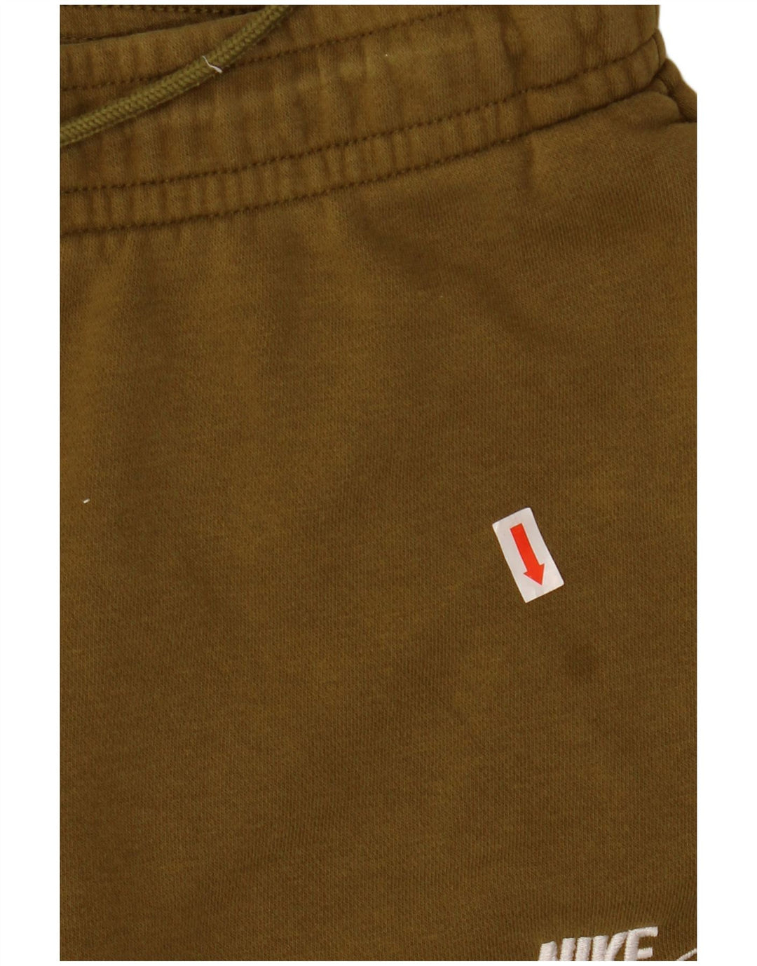 Nike Pantalon de survêtement pour homme en coton kaki Taille S