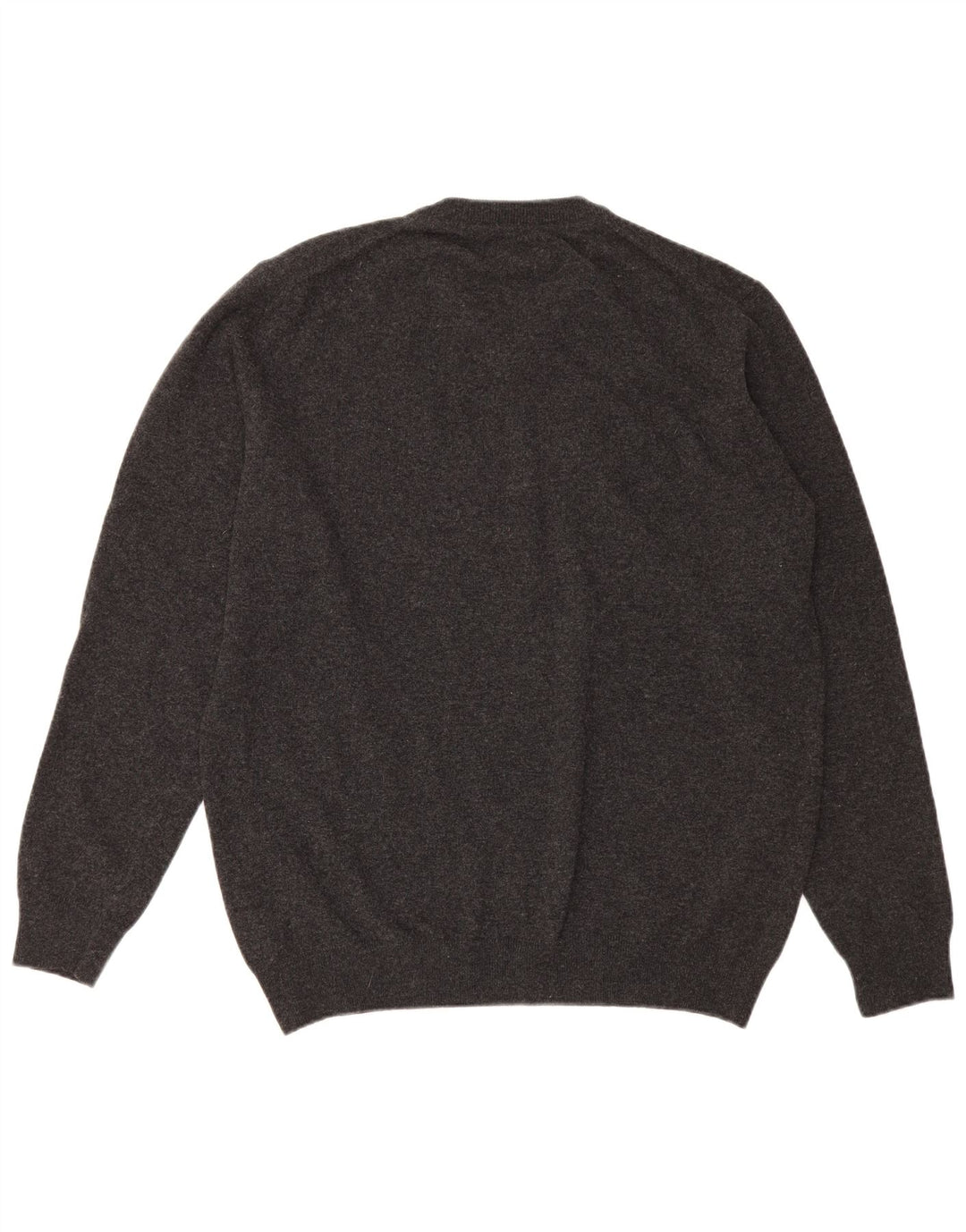 Barbour Pull col V pour homme 2XL Gris Laine