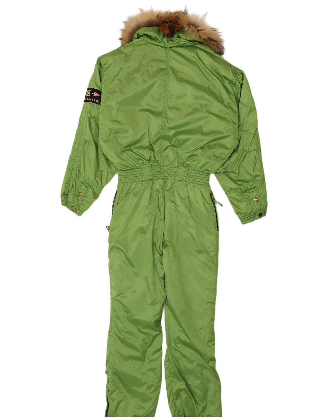 Outrage Combinaison de ski à capuche pour femme UK 44 Large Vert Polyester