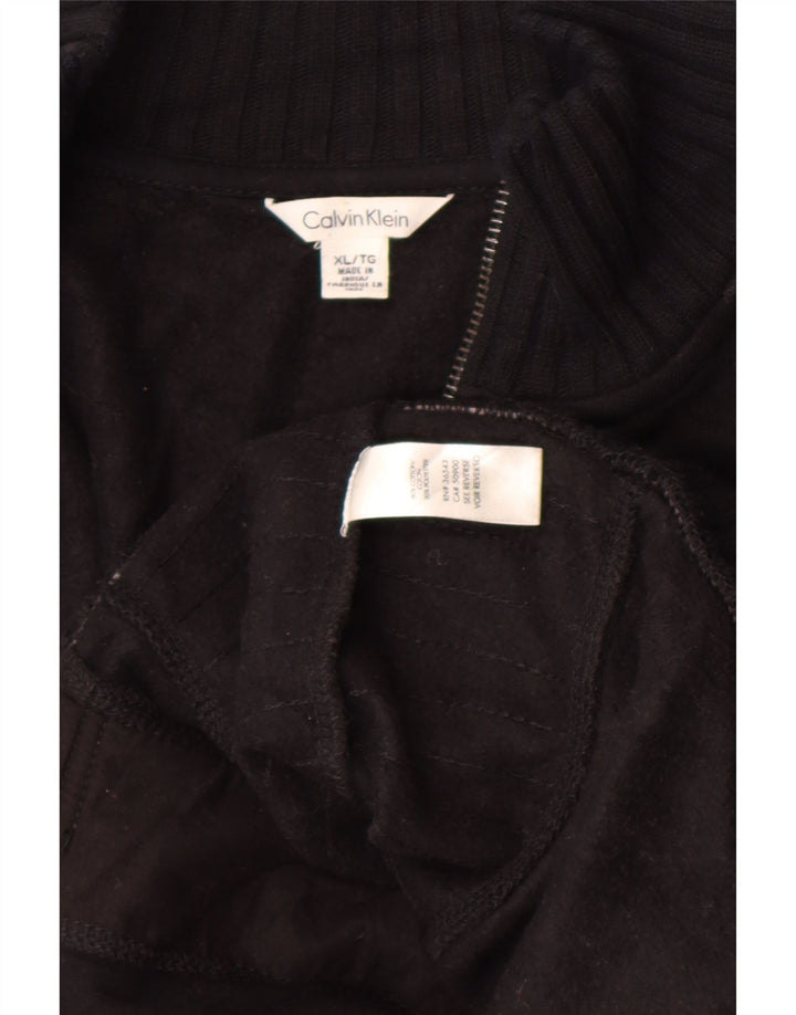 Calvin Klein Veste de survêtement pour homme XL en coton bleu