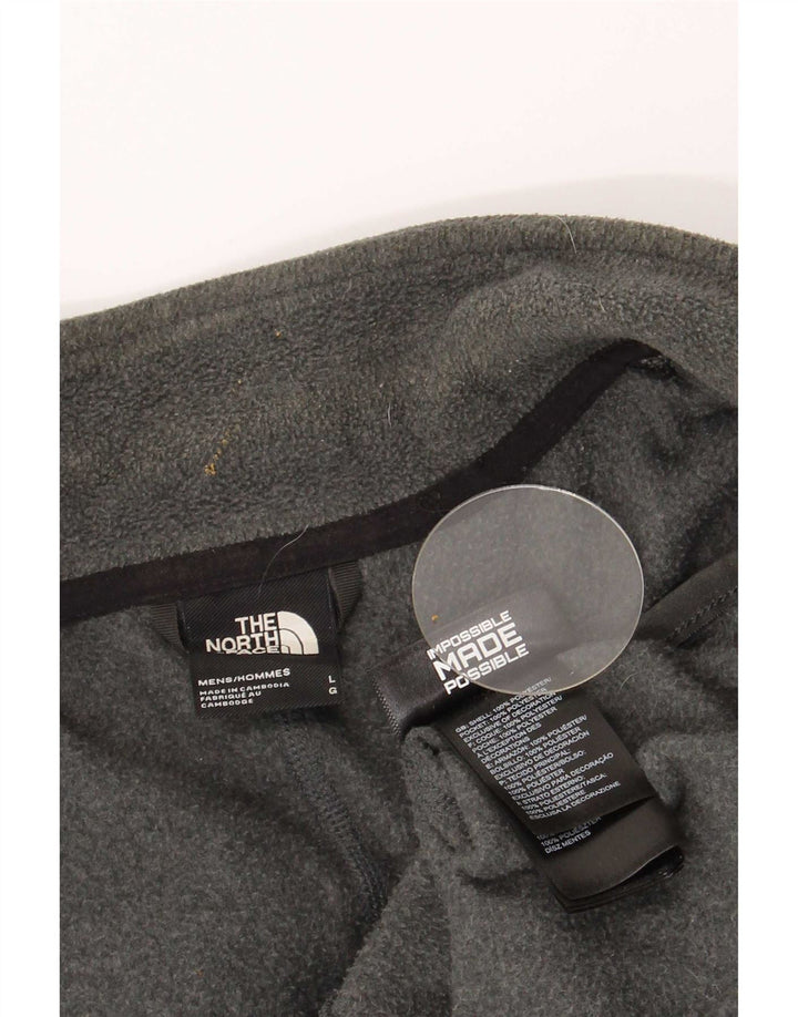 The North Face Veste polaire doublure pour homme UK 40 Large Gris Polyester