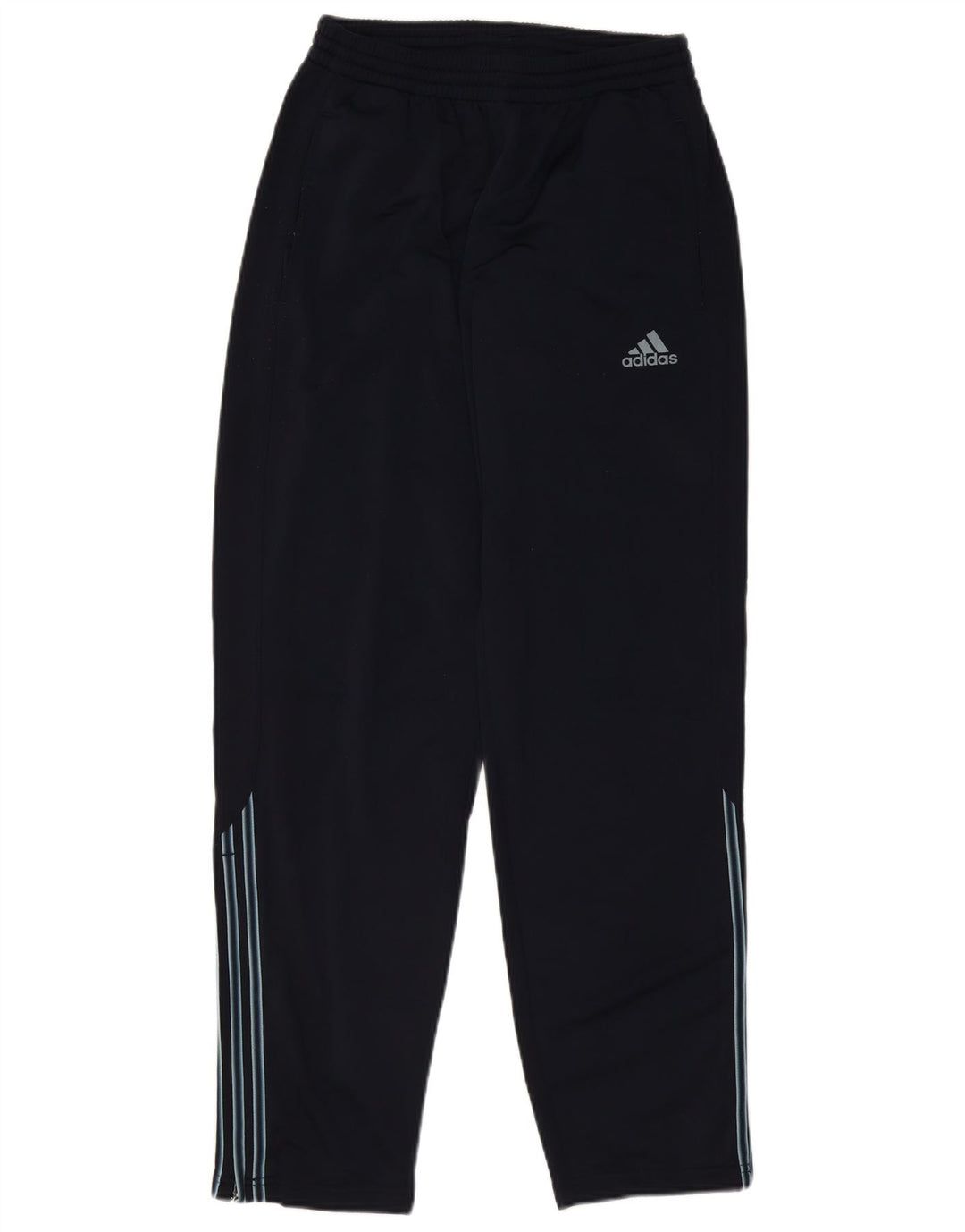 ADIDAS Mens Tracksuit Trousers UK 36/38 Small Navy Blue Polyester