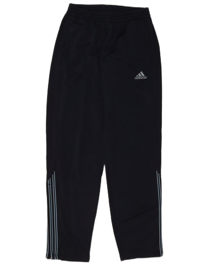 ADIDAS Mens Tracksuit Trousers UK 36/38 Small Navy Blue Polyester