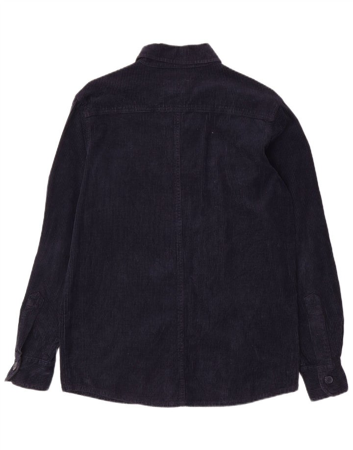 Superga Chemise Velours Côtelé Coton Bleu Marine Moyen Homme