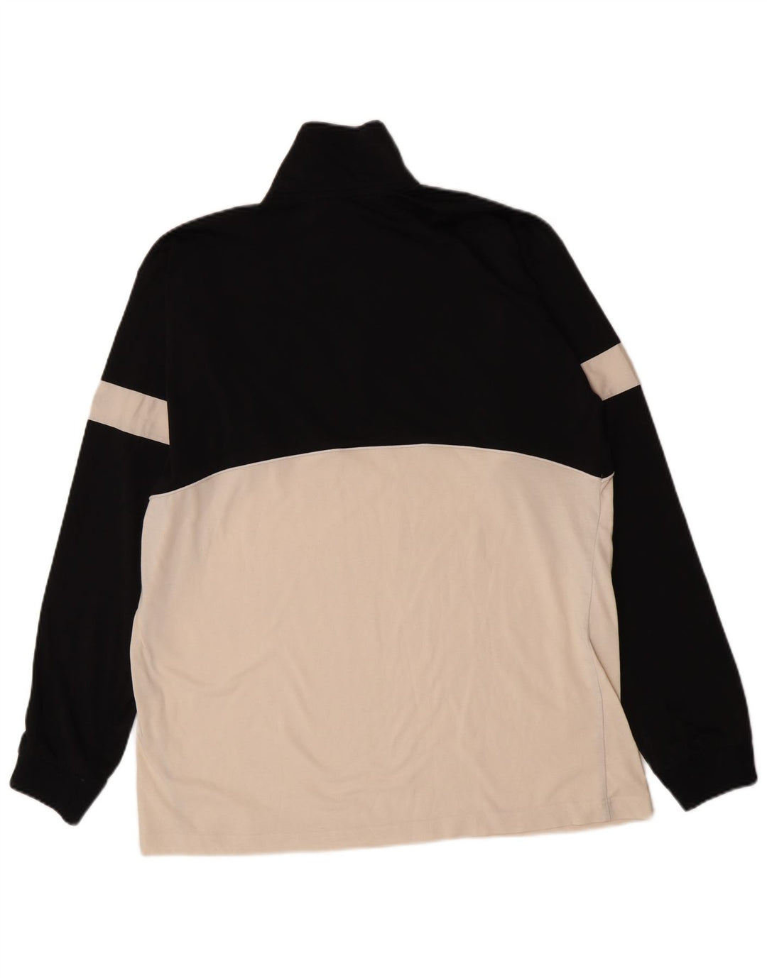 Champion Haut de Survêtement Graphique à Col Zippé pour Homme XL Noir Colorblock