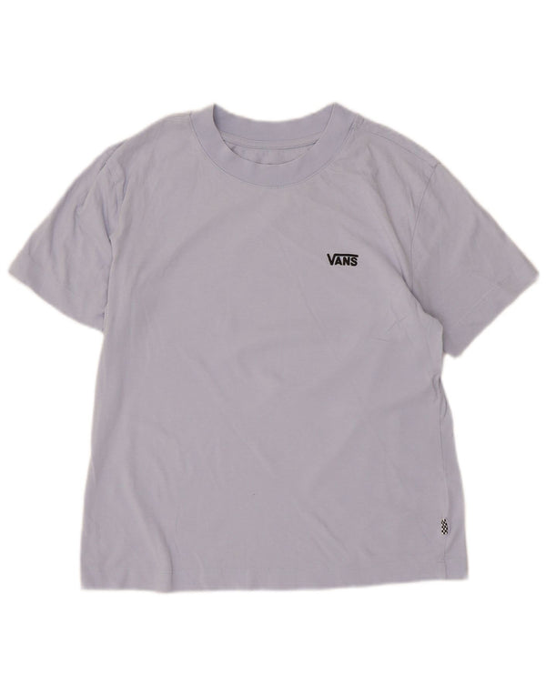 Vans T-shirt pour femme UK 10 Petit Bleu