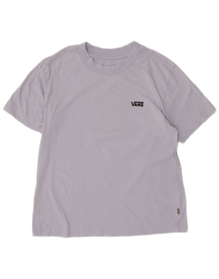 Vans T-shirt pour femme UK 10 Petit Bleu